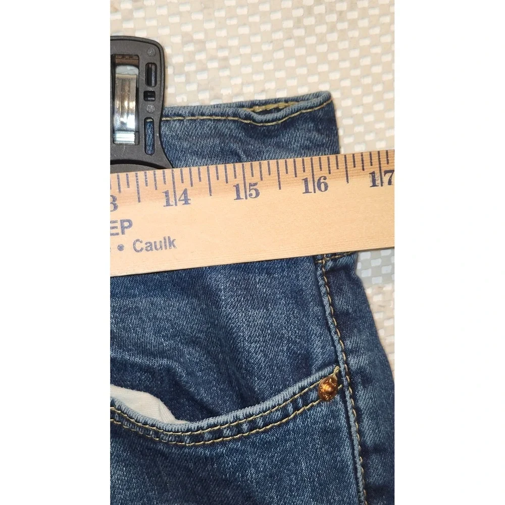 VTG Levis 511 Slim‎ Fit Jeans Mens 34x30 Medium Wash Blue Denim Great Fade